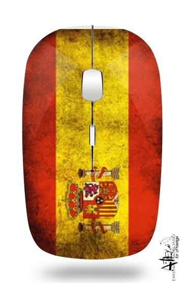 Vintage Flagge Spanien  für Kabellose optische Maus mit USB-Empfänger