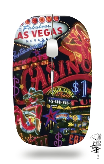 Welcome to Las Vegas für Kabellose optische Maus mit USB-Empfänger