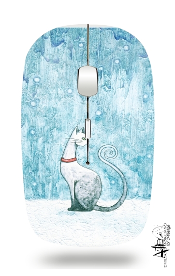 Winter Cat für Kabellose optische Maus mit USB-Empfänger