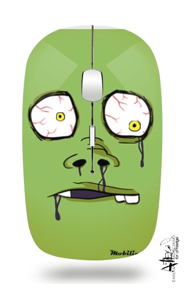 Zombie Face für Kabellose optische Maus mit USB-Empfänger