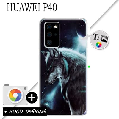 Hülle Huawei P40 mit Bild
