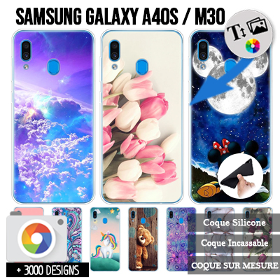 Silikon Samsung Galaxy A40s / Galaxy M30 mit Bild