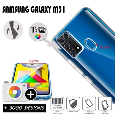 Silikon Samsung Galaxy M31 mit Bild