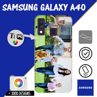 Silikon Samsung Galaxy A40 mit Bild