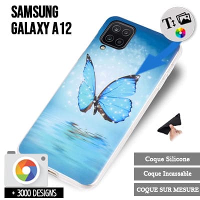 Silikon Samsung Galaxy A12 mit Bild