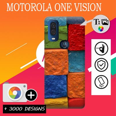 Hülle Motorola One Vision mit Bild