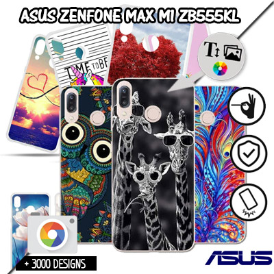 Hülle Asus ZenFone Max M1 (ZB555KL) mit Bild