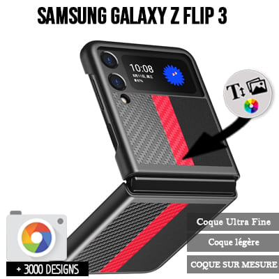 Hülle Samsung Galaxy Z Flip 3 mit Bild