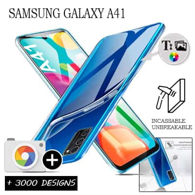 Silikon Samsung Galaxy A41 mit Bild