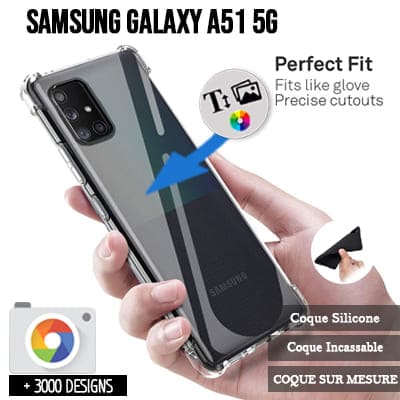 Silikon Samsung Galaxy A51 5G mit Bild