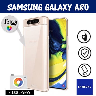 Silikon Samsung Galaxy A80 mit Bild