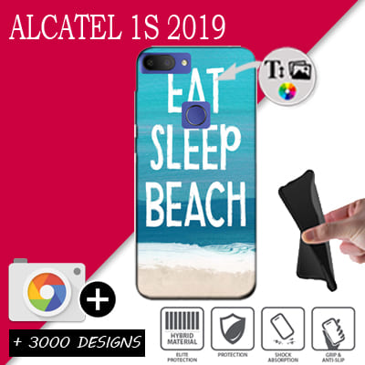 Silikon Alcatel 1S 2019 mit Bild