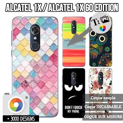 Silikon Alcatel 1X mit Bild