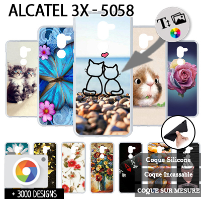 Silikon Alcatel 3X 5058Y mit Bild