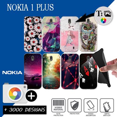 Silikon Nokia 1 Plus mit Bild