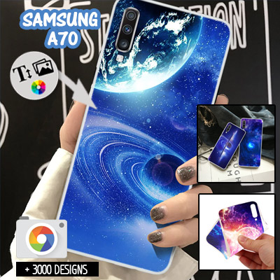 Silikon Samsung Galaxy A70 mit Bild
