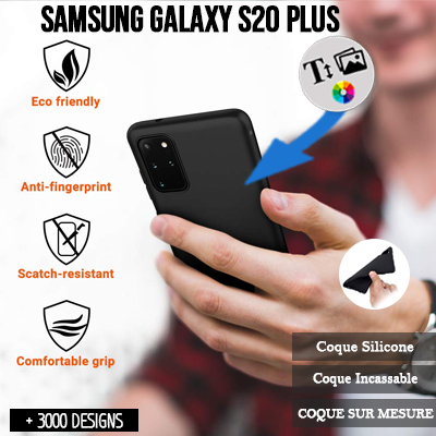 Silikon Samsung galaxy S20 Plus mit Bild