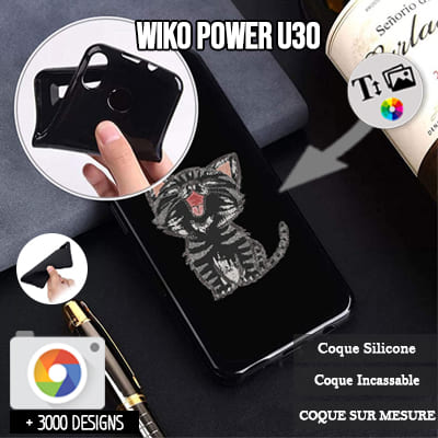 Silikon Wiko Power U30 mit Bild