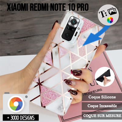 Silikon Xiaomi Redmi Note 10 Pro 4G / Redmi Note 10 Pro Max 4g mit Bild