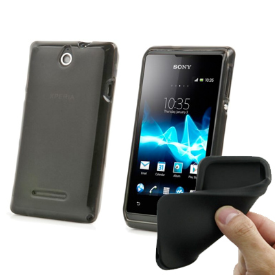 Silikon Sony Xperia E mit Bild