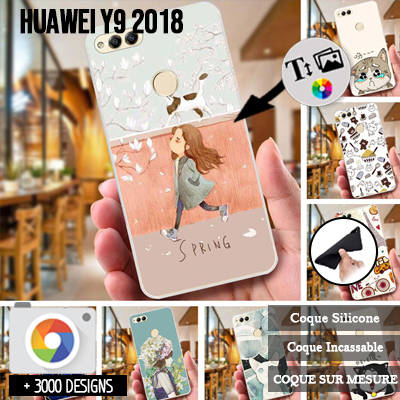 Silikon Huawei Y9 2018 mit Bild