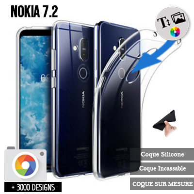 Silikon Nokia 7.2 mit Bild