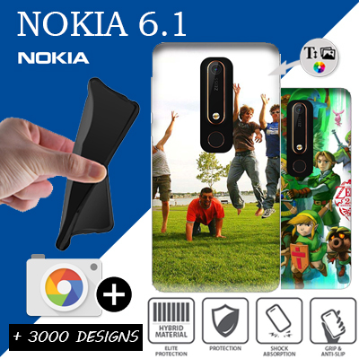 Silikon Nokia 6.1 mit Bild