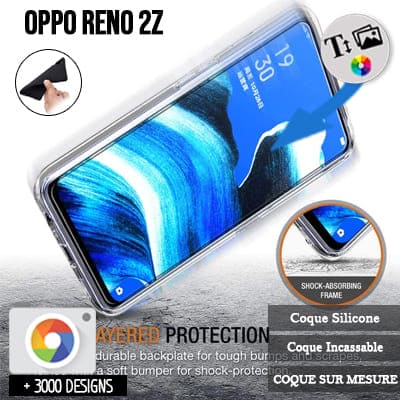 Silikon OPPO Reno2 Z mit Bild