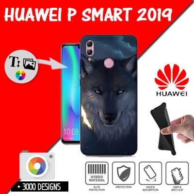 Silikon Huawei P Smart 2019 / Honor 10 lite mit Bild
