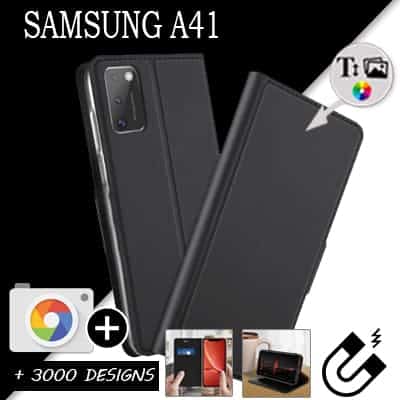 Bookstyle Tasche Samsung Galaxy A41 mit Bild