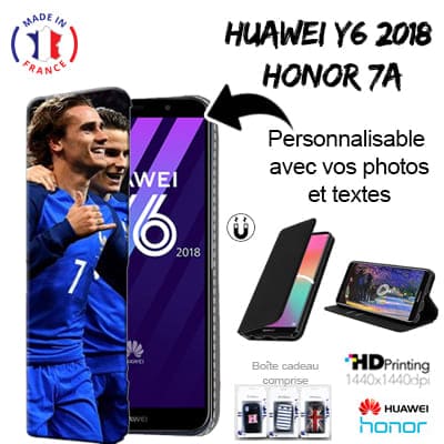 Bookstyle Tasche Huawei Y6 2018 / Honor 7A / Y6 Prime 2018 mit Bild