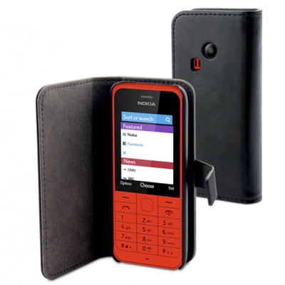 Bookstyle Tasche Nokia 220 mit Bild