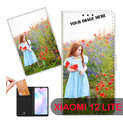 Bookstyle Tasche Xiaomi 12 Lite mit Bild