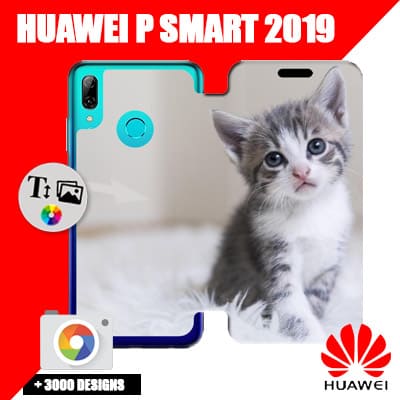 Bookstyle Tasche Huawei P Smart 2019 / Honor 10 lite mit Bild