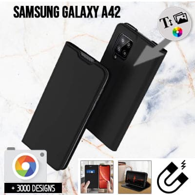 Bookstyle Tasche Samsung Galaxy A42 5g mit Bild