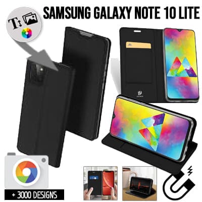 Bookstyle Tasche Samsung Galaxy Note 10 Lite / M60S / A81 mit Bild