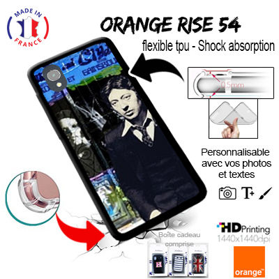 Silikon Orange Rise 54 / Alcatel 1 mit Bild