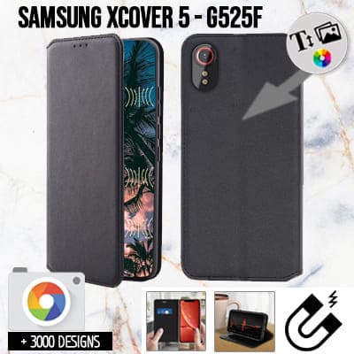 Bookstyle Tasche Samsung Galaxy XCover 5 mit Bild