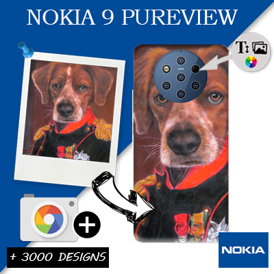 Silikon Nokia 9 Pureview mit Bild