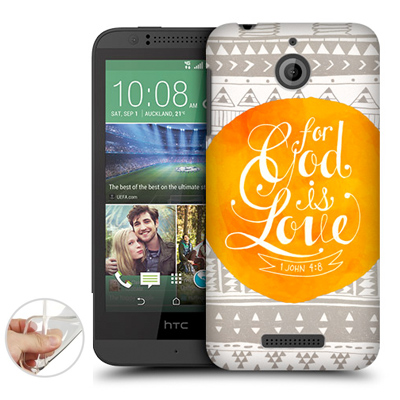 Silikon HTC Desire 510 mit Bild