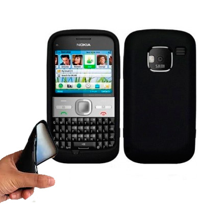 Silikon Nokia E5 mit Bild
