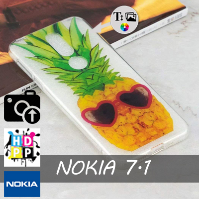 Silikon Nokia 7.1 mit Bild
