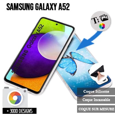 Silikon Samsung Galaxy A52 4G / 5G mit Bild