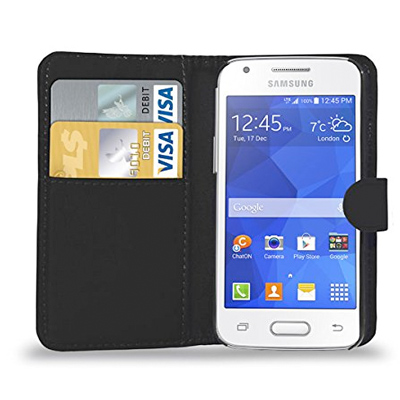 Bookstyle Tasche Samsung Galaxy Ace 4 G357fz mit Bild