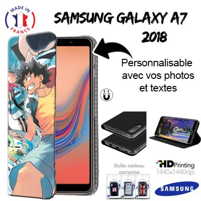 Bookstyle Tasche Samsung Galaxy A7 2018 mit Bild