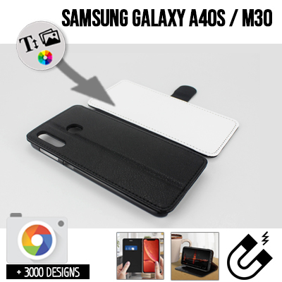 Bookstyle Tasche Samsung Galaxy A40s / Galaxy M30 mit Bild