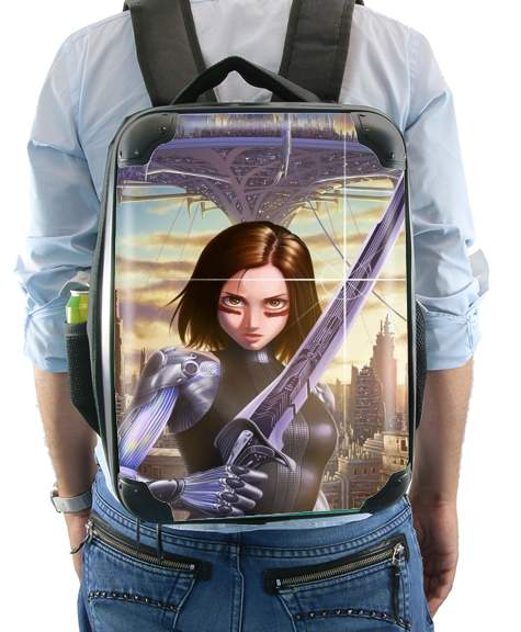 Alita Serious And Angry für Rucksack