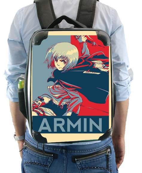 Armin Propaganda für Rucksack