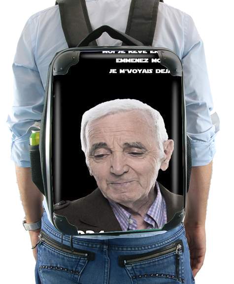 Aznavour Hommage Fan Tribute für Rucksack