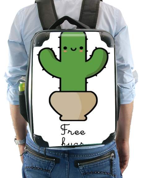 Cactus Free Hugs für Rucksack
